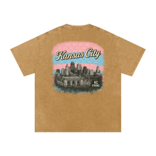 Trans Pride Acid Wash Oversize T-Shirt - 250 GSM