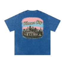 Trans Pride Acid Wash Oversize T-Shirt - 250 GSM
