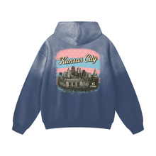 Trans Pride Heavyweight Sunfade Oversized Hoodie