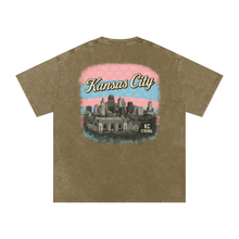Trans Pride Acid Wash Oversize T-Shirt - 250 GSM