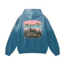 Trans Pride Heavyweight Sunfade Oversized Hoodie